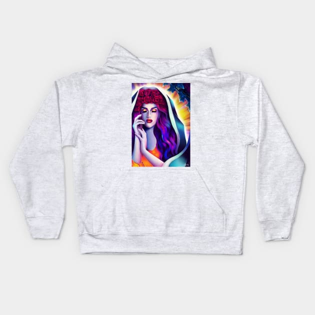 Holy Adore Kids Hoodie by AlfredoV90